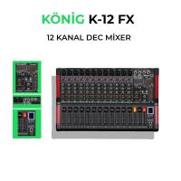KÖNİG K-12 FX 12 KANAL DEC MİXER