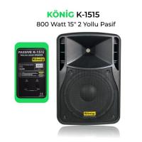 KÖNİG K-1515 15'' 800W 2 YOLLU PASİF KABİN