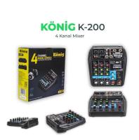 KÖNİG K-200 4 KANAL DEC MİXER