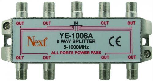 Next YE 1006 A 1/8 Splitter 5-1000 MHz