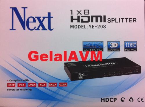 NEXT YE 208 HDMI SPLITTER