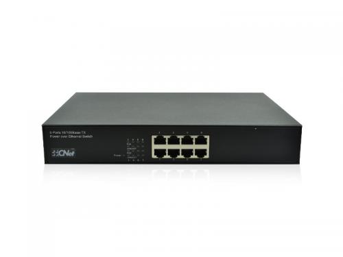 CNet CSH-8008P 8 Port Fast Ethernet PoE+ Switch