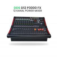 DDS D12P 3000 FX 12 KANAL POWER MİKSER