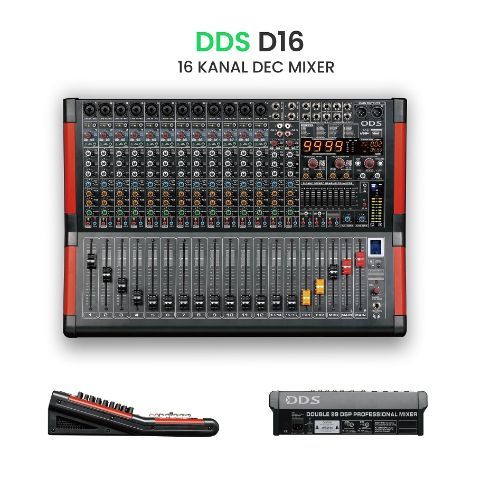 DDS D16 16 Kanal DEC Mixer