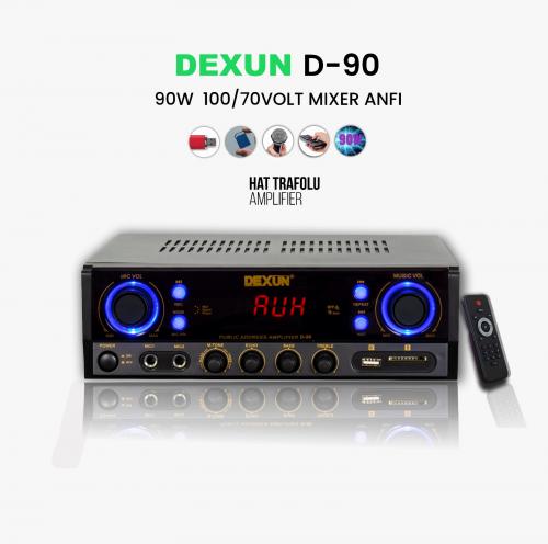 Dexun D-90 90WATT 100V/4-16Ohm Amplifikatör