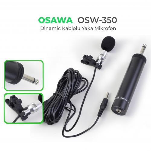 OSAWA OSW-350 1000 OHM YAKA MİKROFONU