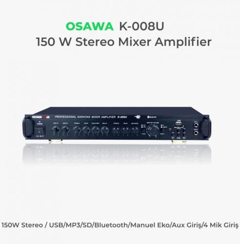 Osawa K–008U Mixer Amplifier 150 W Stereo