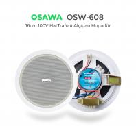 Osawa OSW–608 16 cm 100V Hat Trafolu Alçıpan Hoparlör