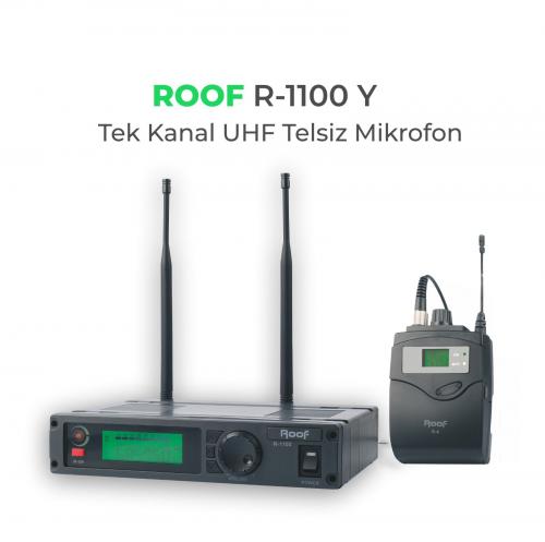 ROOF R-1100 YAKA UHF KABLOSUZ MİKROFON (R-4)
